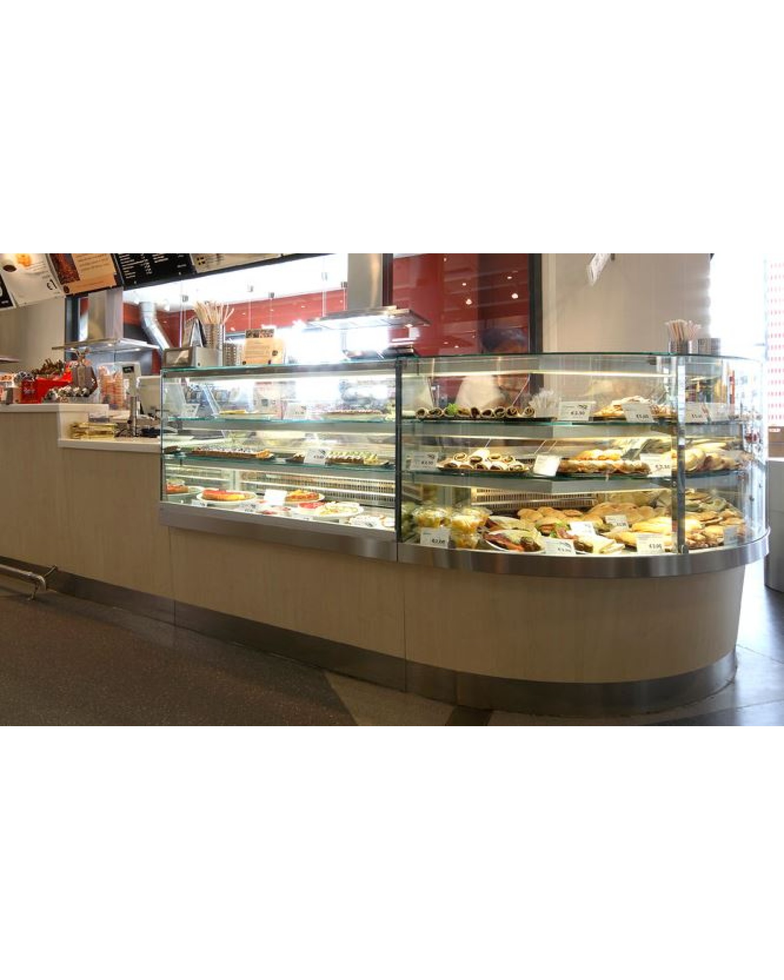 Bakery and Pastry Mixed Display Cases